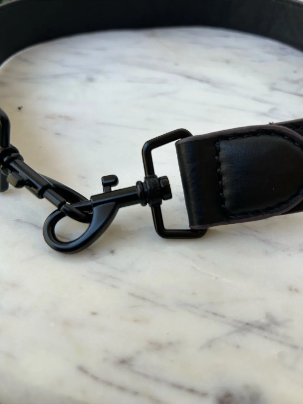 AIMEE  Kestenberg leather strap black / NEW